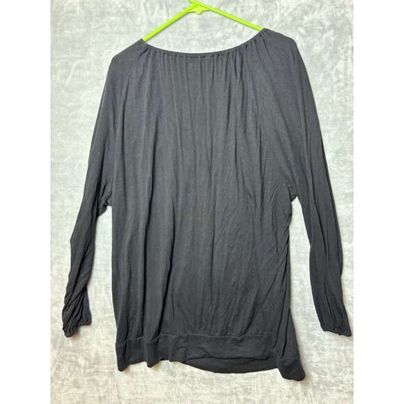 Carhartt Woman’s 1X (16W-18W) Long Sleeve Original Fit Black Shirt Cotton - Picture 1 of 5